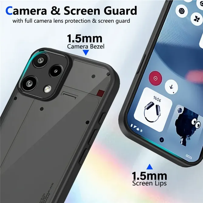 Coque Nothing Phone (3a) Lite mate translucide | PHANTOM
