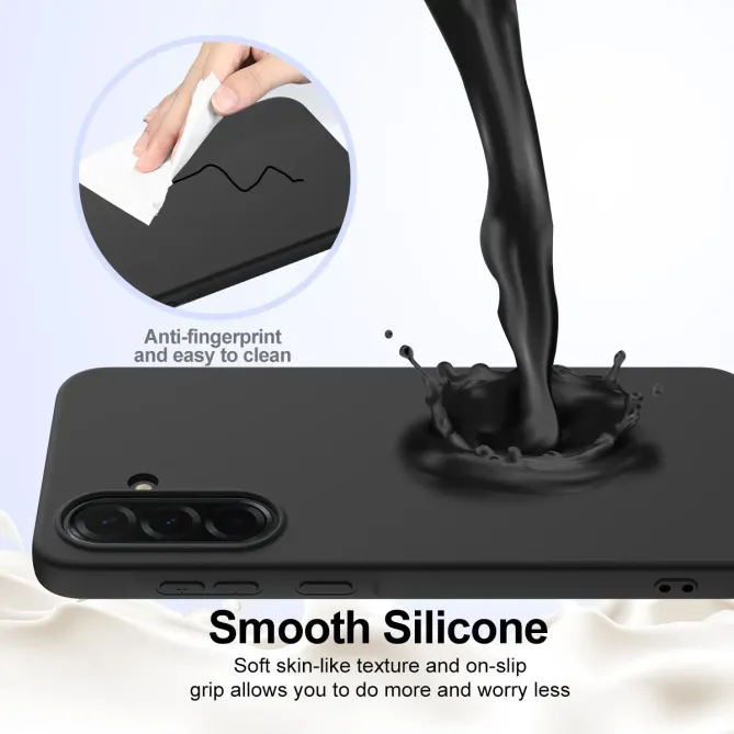 Coque Samsung Galaxy A57 Silicone Liquide MagSafe, Lanière