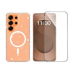 Pack Coque Samsung Galaxy S26 Ultra MagSafe scintillante | STARDUST