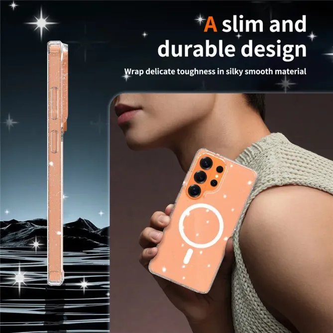 Pack Coque Samsung Galaxy S26 Ultra MagSafe scintillante | STARDUST