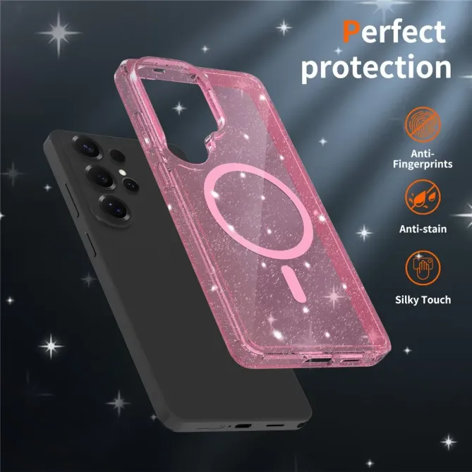 Pack Coque Samsung Galaxy S26 Ultra MagSafe scintillante | STARDUST