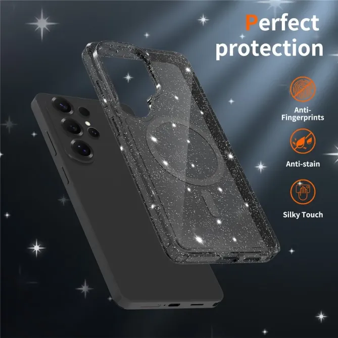Pack Coque Samsung Galaxy S26 Ultra MagSafe scintillante | STARDUST