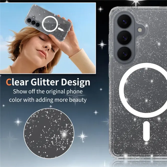 Pack Coque Samsung Galaxy S26 MagSafe scintillante | STARDUST