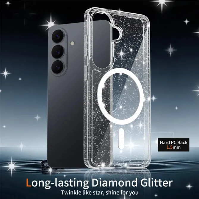 Pack Coque Samsung Galaxy S26 MagSafe scintillante | STARDUST