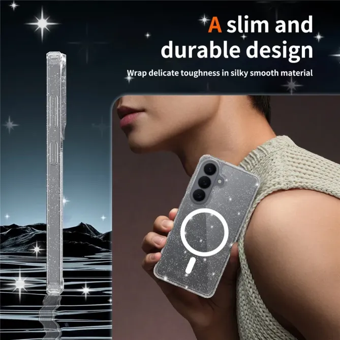 Pack Coque Samsung Galaxy S26 MagSafe scintillante | STARDUST