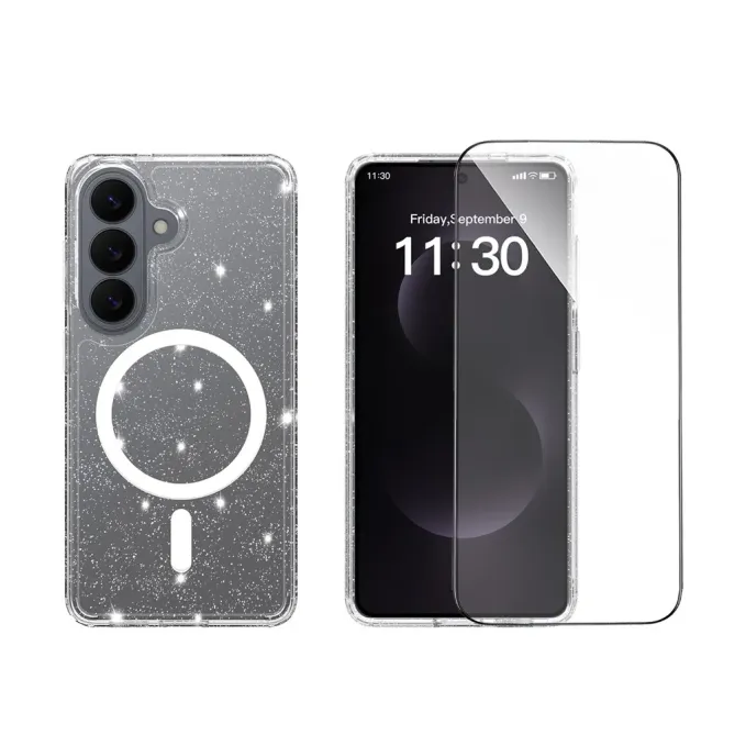 Pack Coque Samsung Galaxy S26 MagSafe scintillante | STARDUST
