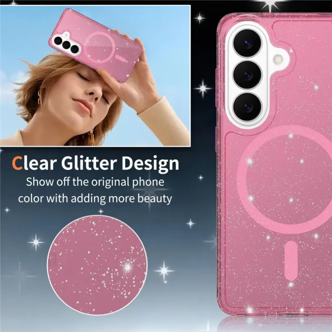 Pack Coque Samsung Galaxy S26 MagSafe scintillante | STARDUST