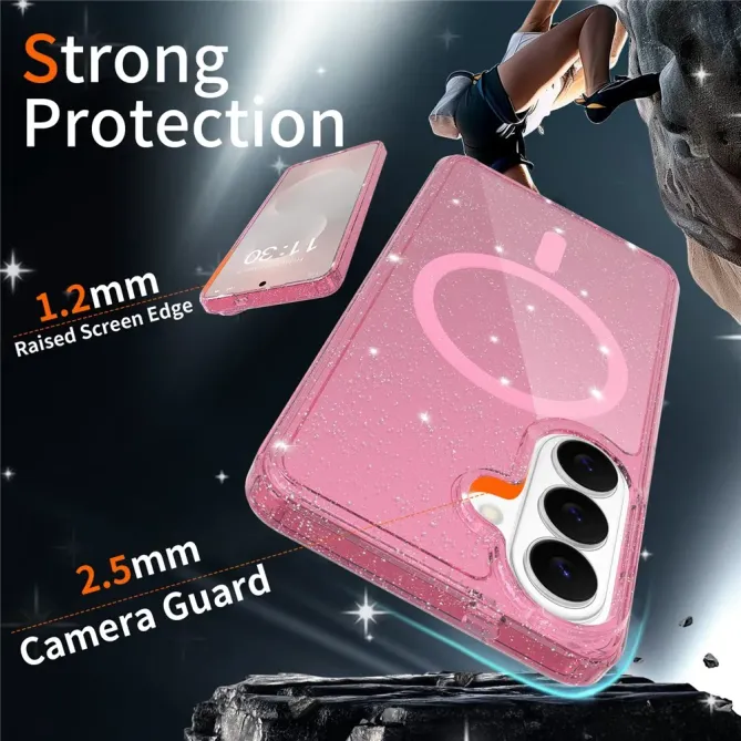 Pack Coque Samsung Galaxy S26 MagSafe scintillante | STARDUST