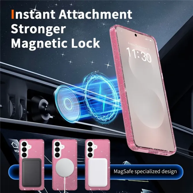 Pack Coque Samsung Galaxy S26 MagSafe scintillante | STARDUST