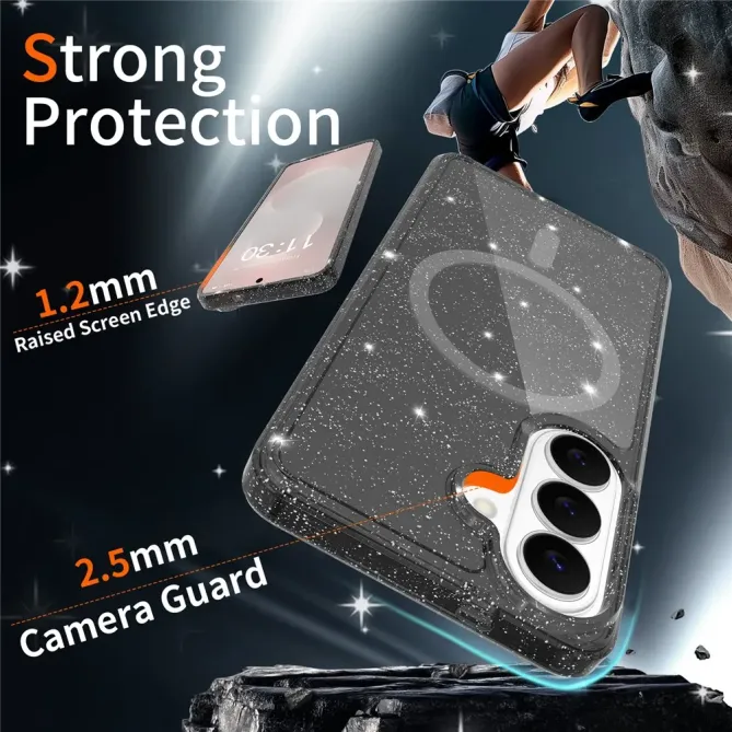 Pack Coque Samsung Galaxy S26 MagSafe scintillante | STARDUST