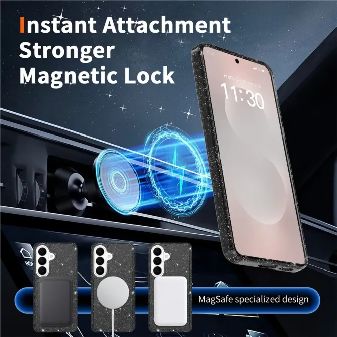 Pack Coque Samsung Galaxy S26 MagSafe scintillante | STARDUST