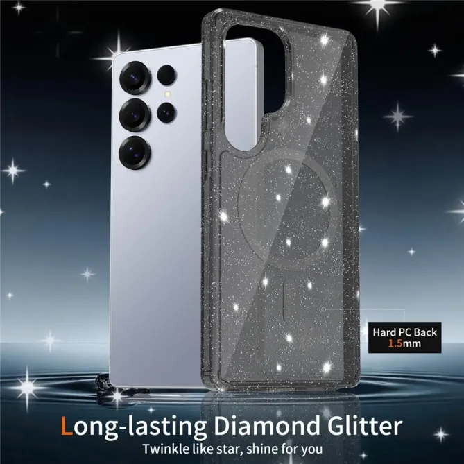 Pack Coque Samsung Galaxy S25 Ultra MagSafe scintillante | STARDUST
