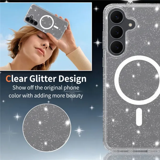 Pack Coque Samsung Galaxy S25 FE MagSafe scintillante | STARDUST