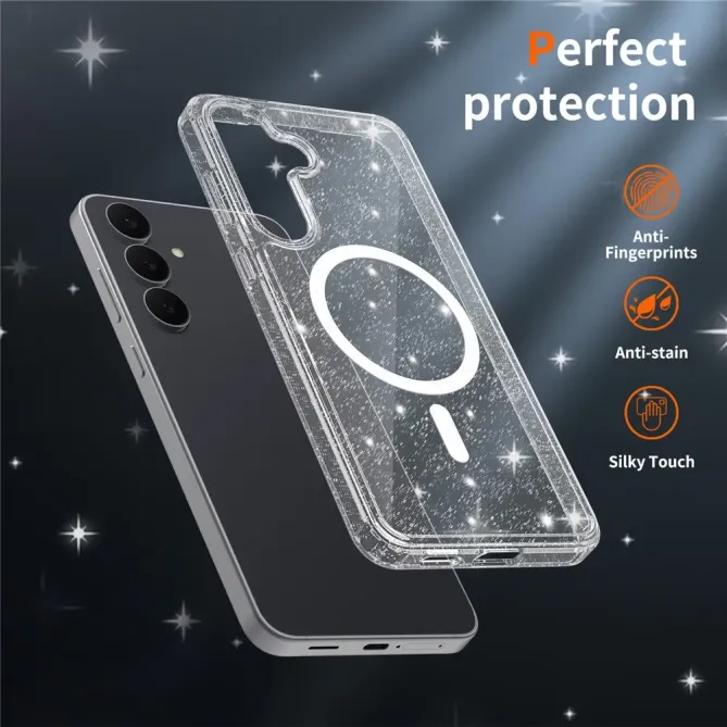 Pack Coque Samsung Galaxy S25 FE MagSafe scintillante | STARDUST