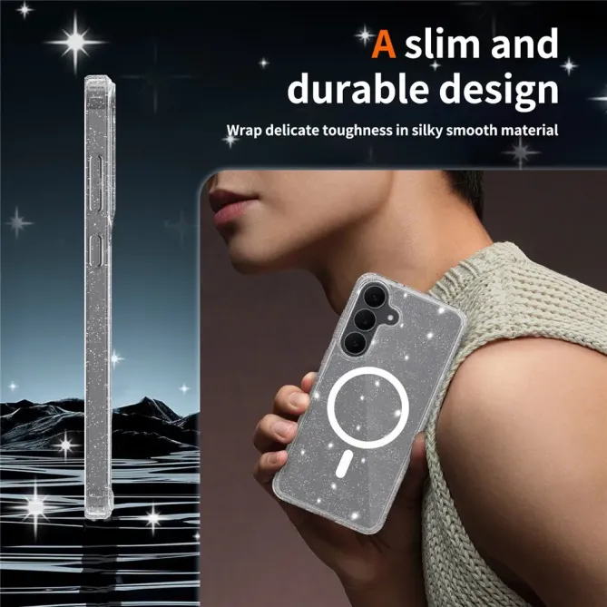 Pack Coque Samsung Galaxy S25 FE MagSafe scintillante | STARDUST