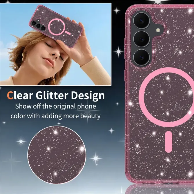 Pack Coque Samsung Galaxy S25 FE MagSafe scintillante | STARDUST