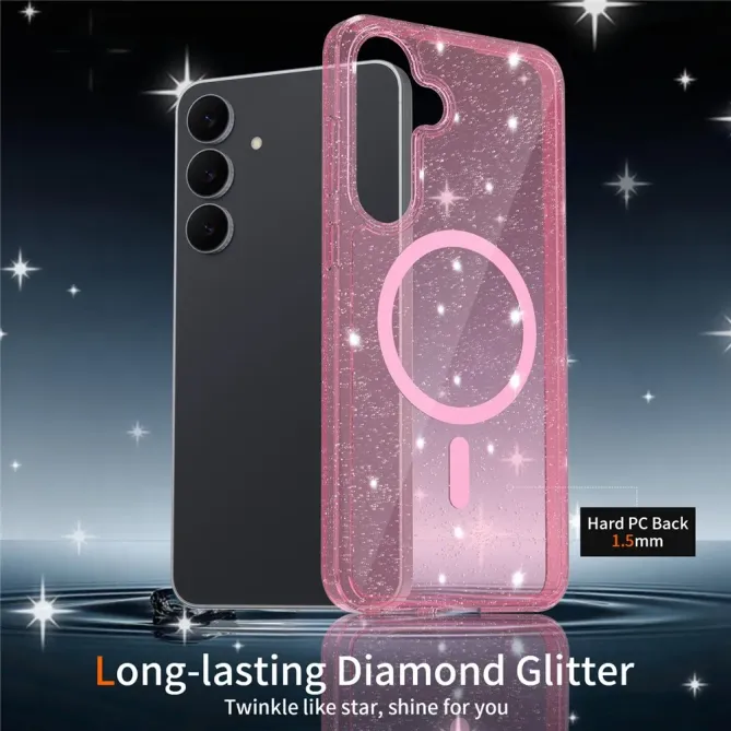 Pack Coque Samsung Galaxy S25 FE MagSafe scintillante | STARDUST