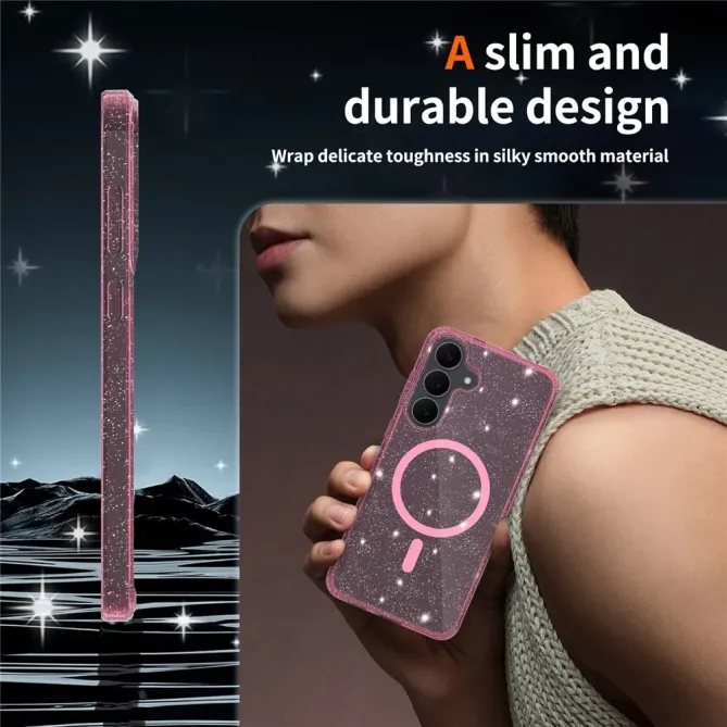 Pack Coque Samsung Galaxy S25 FE MagSafe scintillante | STARDUST