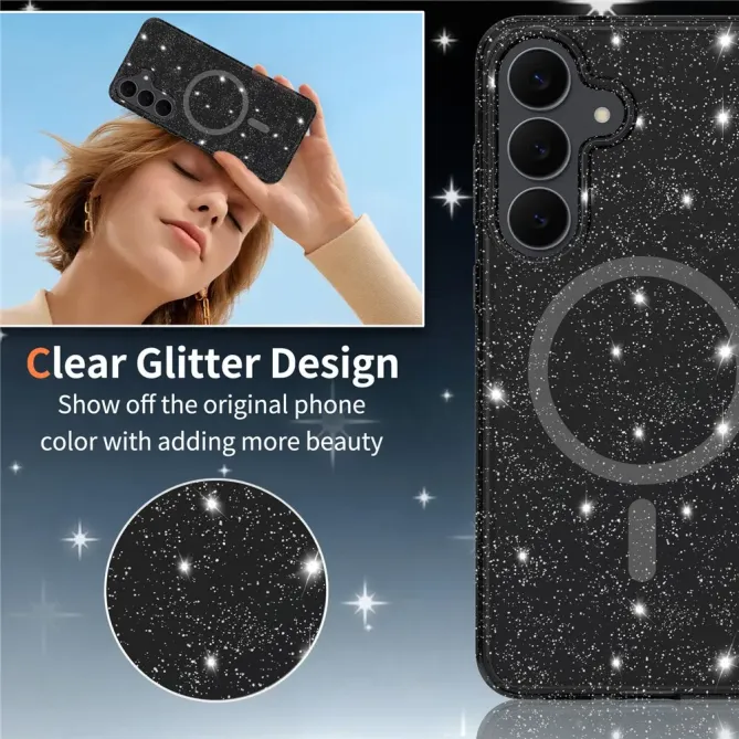 Pack Coque Samsung Galaxy S25 FE MagSafe scintillante | STARDUST