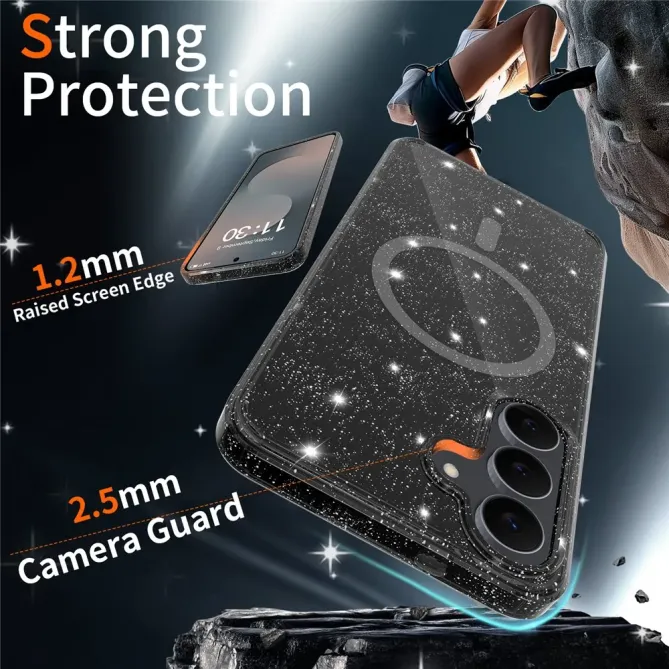 Pack Coque Samsung Galaxy S25 FE MagSafe scintillante | STARDUST