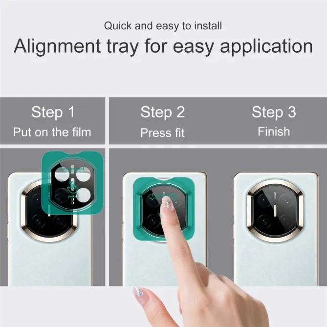Protections en verre trempé Huawei Mate X7 pour lentille arrière (2 pi
