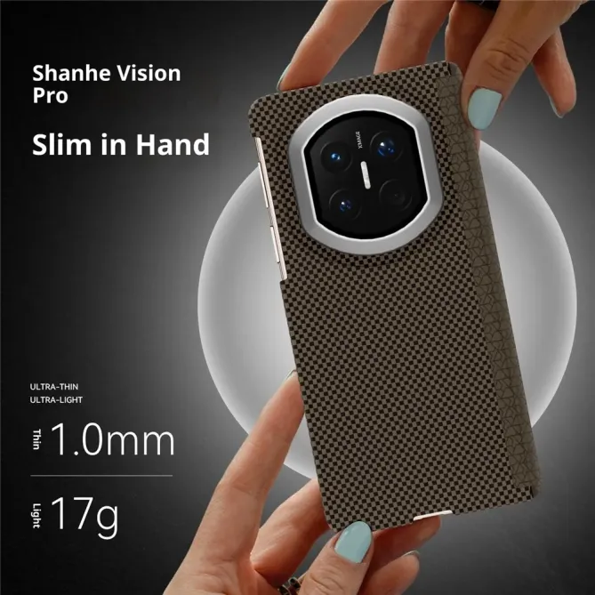 Coque Huawei Mate X7 protection charnière texture tissée | MATRIX