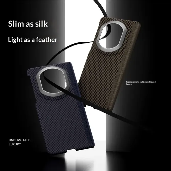 Coque Huawei Mate X7 protection charnière texture tissée | MATRIX