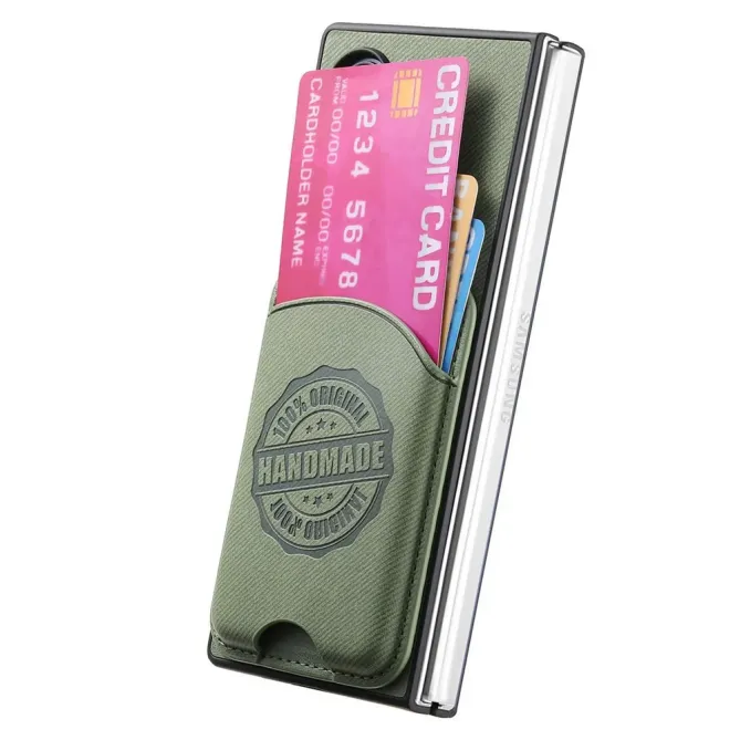 Coque Honor Magic V3 texture denim porte-cartes | INDIGO