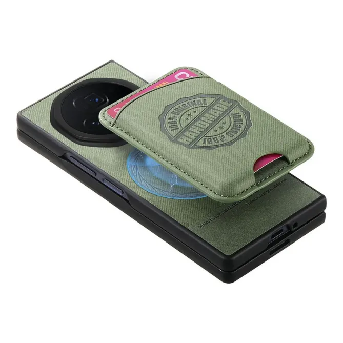 Coque Honor Magic V3 texture denim porte-cartes | INDIGO