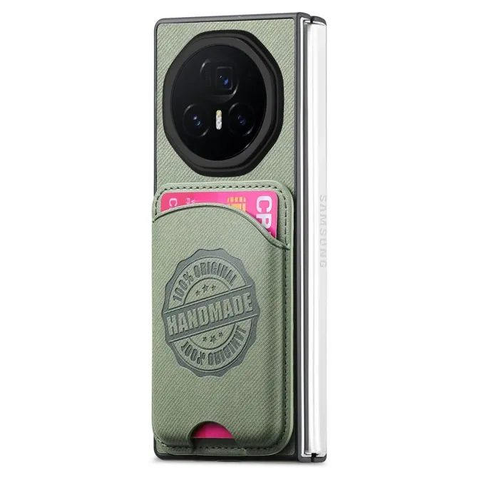 Coque Honor Magic V3 texture denim porte-cartes | INDIGO