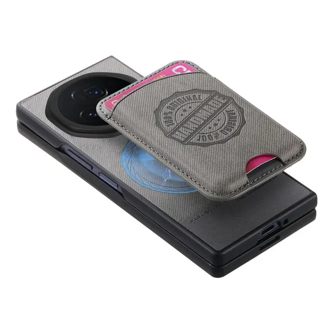 Coque Honor Magic V3 texture denim porte-cartes | INDIGO