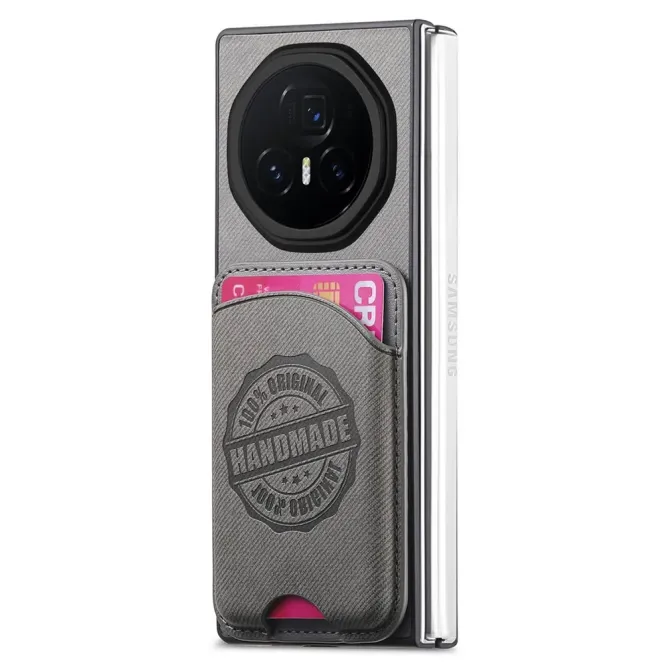 Coque Honor Magic V3 texture denim porte-cartes | INDIGO