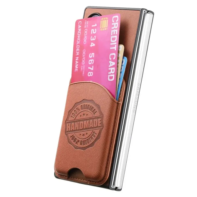 Coque Honor Magic V3 texture denim porte-cartes | INDIGO