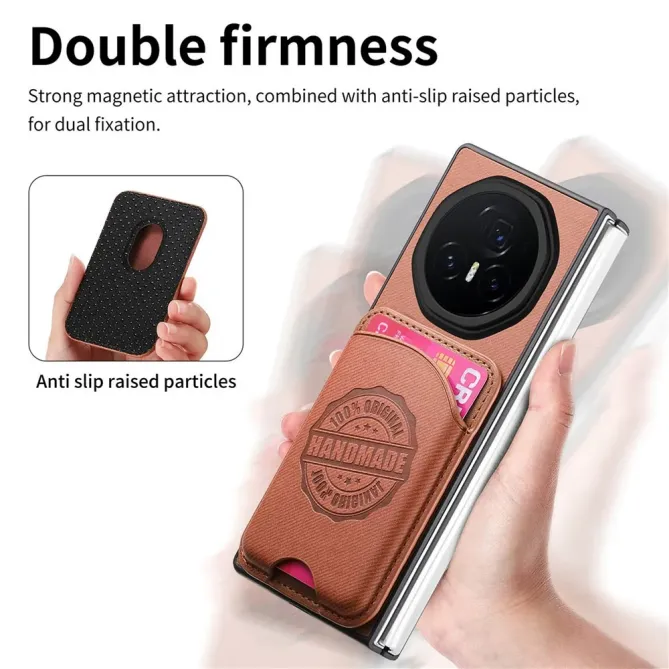 Coque Honor Magic V3 texture denim porte-cartes | INDIGO