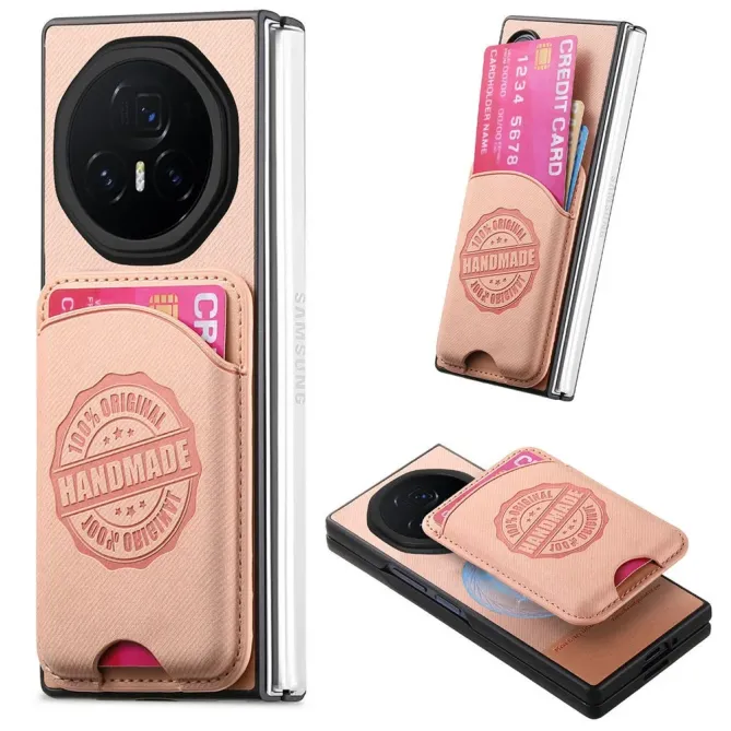Coque Honor Magic V3 texture denim porte-cartes | INDIGO