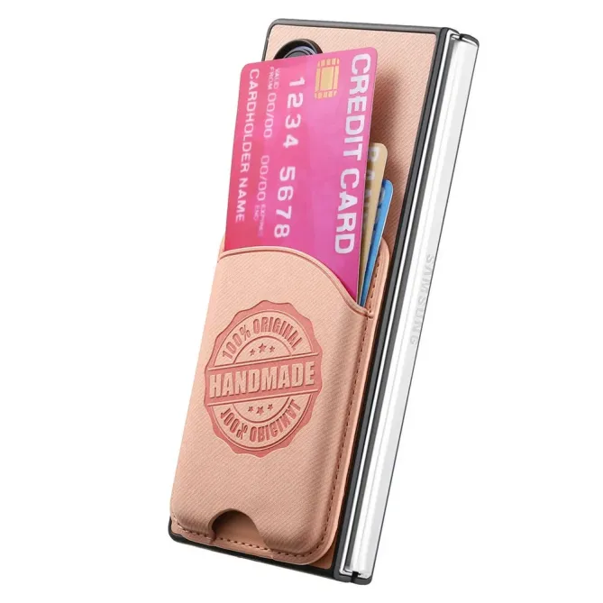 Coque Honor Magic V3 texture denim porte-cartes | INDIGO