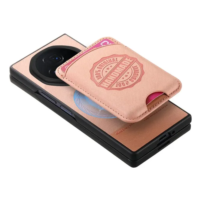 Coque Honor Magic V3 texture denim porte-cartes | INDIGO