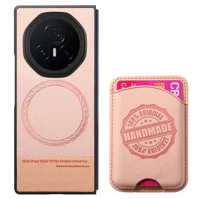 Coque Honor Magic V3 texture denim porte-cartes | INDIGO
