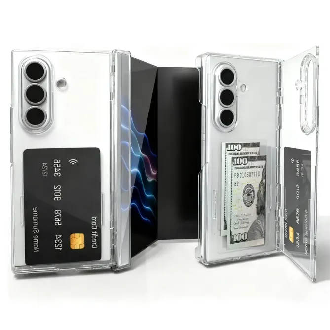 Coque Samsung Galaxy Z TriFold porte-cartes support | TRINITY