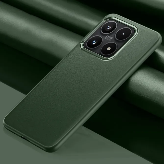 Coque Arrière Xiaomi 17 Finition Simili Cuir