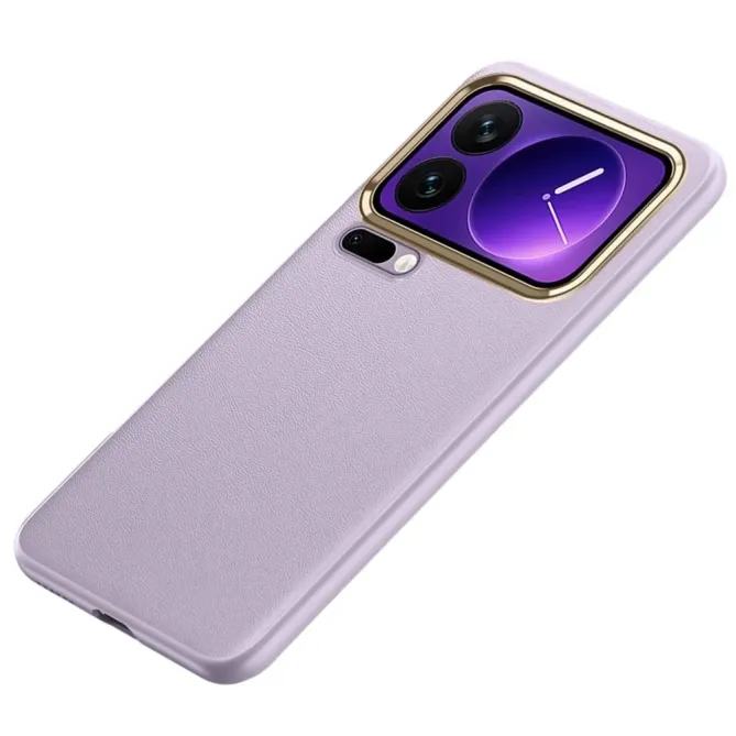 Coque Arrière Xiaomi 17 Pro Finition Simili Cuir