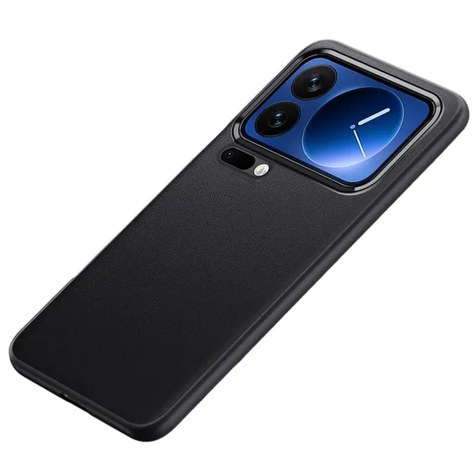 Coque Arrière Xiaomi 17 Pro Finition Simili Cuir