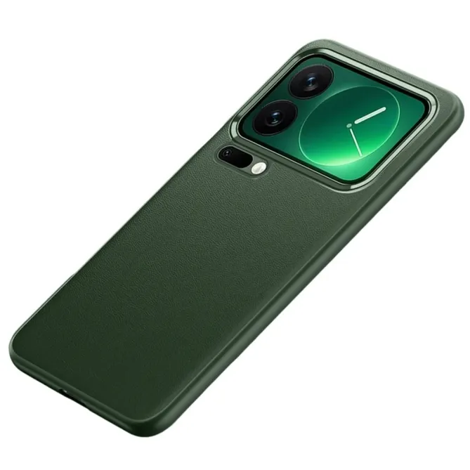 Coque Arrière Xiaomi 17 Pro Finition Simili Cuir