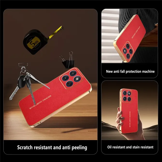 Coque Motorola Edge 70 Simili Cuir Grainée | VENDÔME