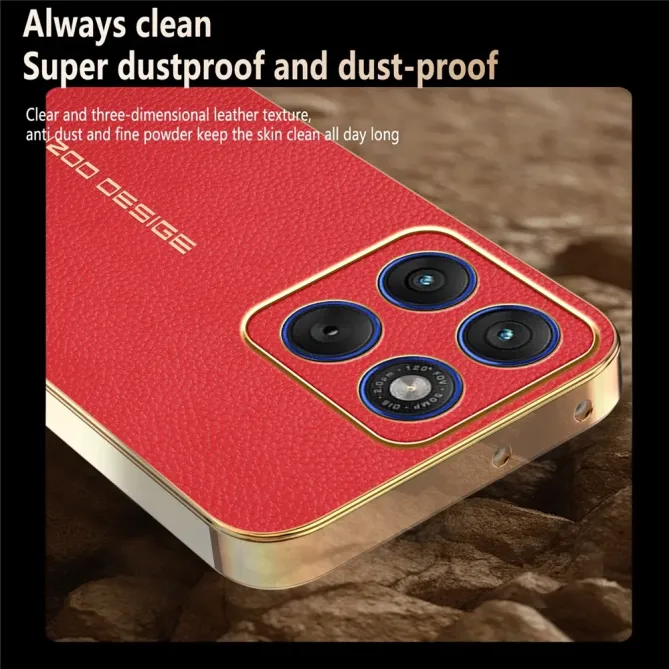 Coque Motorola Edge 70 Simili Cuir Grainée | VENDÔME
