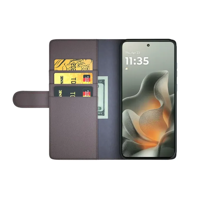 Housse Motorola Edge 70 Cuir Premium