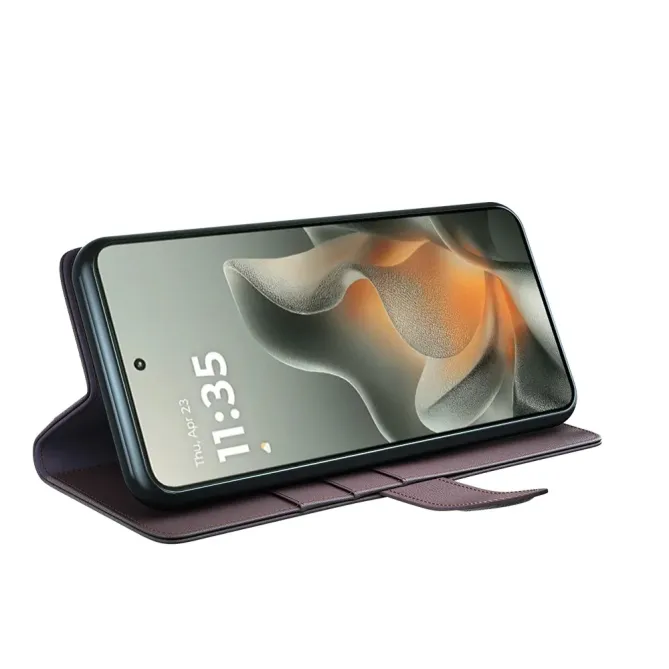 Housse Motorola Edge 70 Cuir Premium