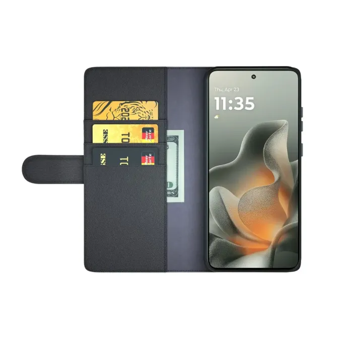 Housse Motorola Edge 70 Cuir Premium