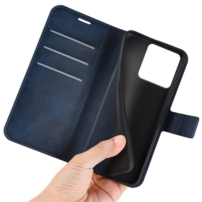 Housse Motorola Edge 70 Simili Cuir Grainé Stand Porte-Cartes