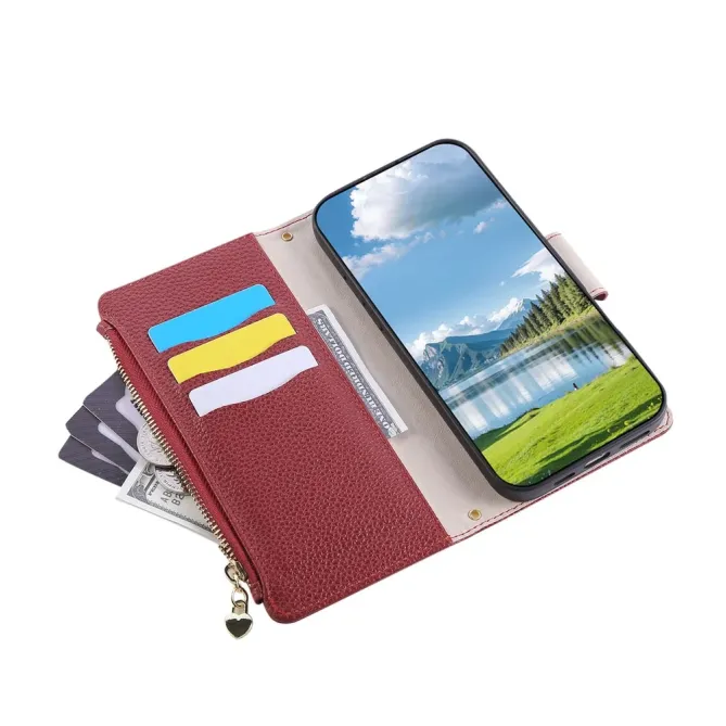 Housse Xiaomi 17 Pro Portefeuille Zippé | Léonie